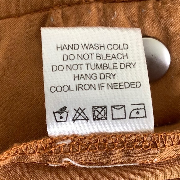 L’Academie high rise cargo pants golden cooper ankle gathered pants size Medium - Picture 10 of 12